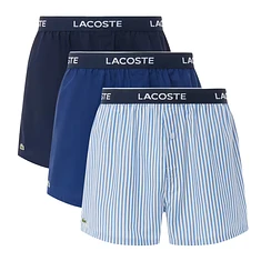 Lacoste - Striped Boxers (Pack of 3)