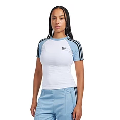 adidas - Adicolor 3 Stripes Raglan Slim T-Shirt
