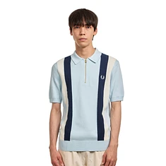 Fred Perry - Multi Texture Knitted Shirt