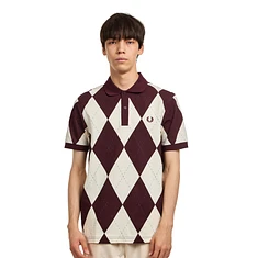 Fred Perry - Argyle Print Polo Shirt
