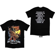 Wu-Tang Clan - Tour '23 Dragon (Back Print) T-Shirt