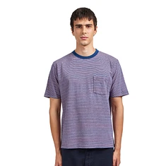 Beams Plus - Pocket Tee Indigo Stripe