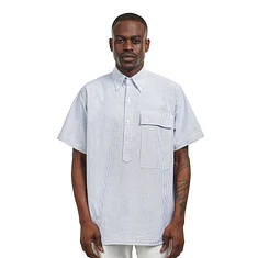 Beams Plus - B.D. Classic-Fit Burnout Dot Candy Stripe