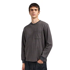 Beams Plus - Pocket Tee Jacquard Stripe