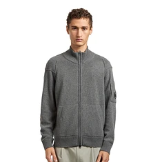 C.P. Company - Lambswool GRS Full Zip Sweater