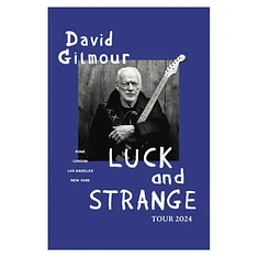 David Gilmour - Luck & Strange 2024 Tour Program