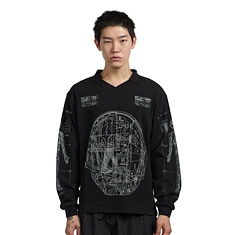 PLEASURES x Daft Punk - Schematic Long Sleeve Polo