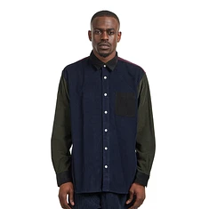 Barbour - Patchwork OS Cord Shirt
