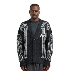 Aries - Oversized Chenille Column Knit Cardigan