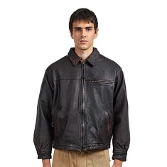 FrizmWORKS - Destroyed Cowhide Leather Jacket