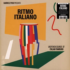 V.A. - Gabriele Poso Presents: Ritmo Italiano 'Unspoken Sounds Of Italian Tamburo' Black Vinyl Edition