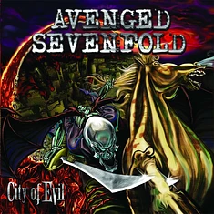 Avenged Sevenfold - City Of Evil Red & Yellow Swirl Vinyl Edition