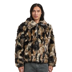 Patta - Faux Fur Patchwork Jacket
