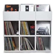 Record Box - Vinyl Record Storage - Schallplattenregal (6x110 + 3x100 + Top- & Baseboard)