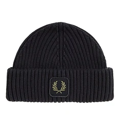 Fred Perry - Cotton Ribbed Beanie