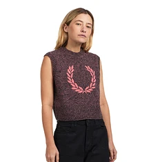 Fred Perry - Twisted Marl Knitted Tank