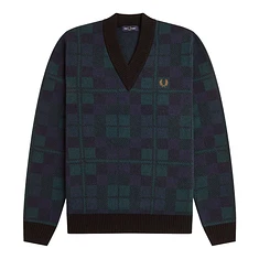 Fred Perry - Black Watch Tartan Jumper