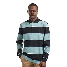 Fred Perry - Heavyweight Jersey Striped Polo Shirt