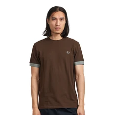Fred Perry - Striped Cuff T-Shirt
