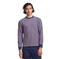Beams Plus - Pocket Tee Indigo Stripe