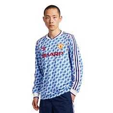 adidas - Manchester United Away Long Sleeve Jersey 90