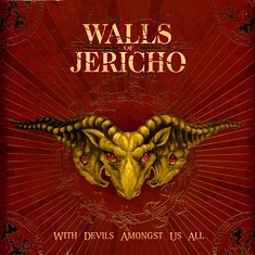 Walls Of Jericho - With Devils Amongst Us All Gold & Red Split Vinyl Edition