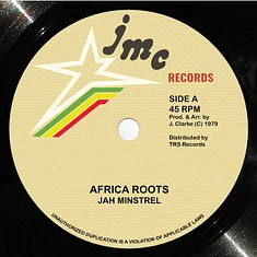 Jah Minstrel - Africa Roots