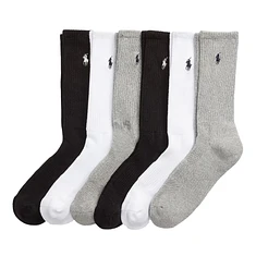 Polo Ralph Lauren - Crew Sock 6-Pack