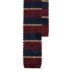 Polo Ralph Lauren - Striped Knit Silk Tie