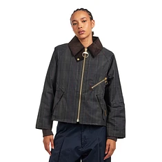 Barbour - Arlene Checked Wax Jacket