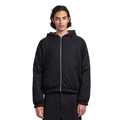 Arte Antwerp - Reversible Plaid Hooded Jacket
