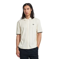 Fred Perry - Pointelle Button Thorugh Polo