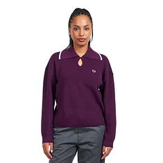Fred Perry - Wide Collar Knitted Shirt