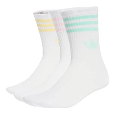 adidas - 3-Stripes Crew Socks (Pack of 3)