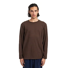 nanamica - Coolmax Stripe Jersey L/S Tee