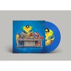 Conjunto Media Luna - Kumbia Tequendama / No Es Moda (La Dame Remix) Transparent Blue Vinyl Edition