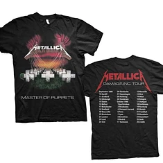 Metallica - Master Of Puppets European Tour '86 (Back Print) T-Shirt