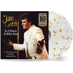 Juan Gabriel - En El Palacio De Bellas Artes Clear White & Gold Anniversary Vinyl Edition