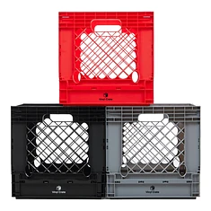 Vinyl Crate - 12" Vinyl Crate Hip Hop Edition: Red - Black - Grey