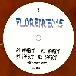 Florence — Florence 015 Random Color Marbled Vinyl Edition