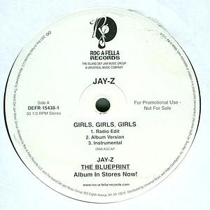 Jay-Z - Girls, Girls, Girls / Takeover