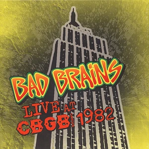 Bad Brains - Live At CBGB Special Clear Vinyl Edition