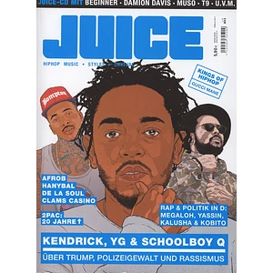 Juice - 2016-09 Kendrick Lamar, YG & Schoolboy Q normale oder Abo-Version