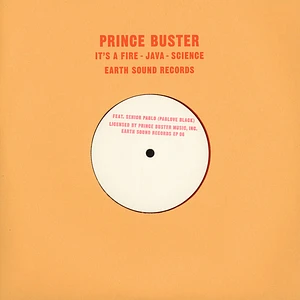 Prince Buster & Senior Pablo (Pablove Black) - It's A Fire / Java / Science