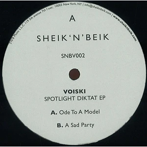 Voiski - Spotlight Diktat EP
