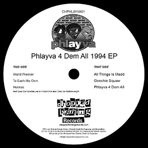 Madd Phlayva - Phlayva 4 Dem All 1994 EP