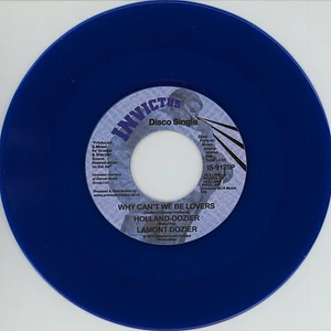 Holland Dozier - Why Can’t We Be Lovers feat. Lamont Dozier Blue Vinyl Edition