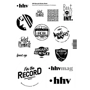 HHV - HHV Records Sticker Sheet