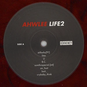 Ahwlee - Life2 Cherry Black Vinyl Edition