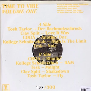 V.A. - Time To Vibe Volume One